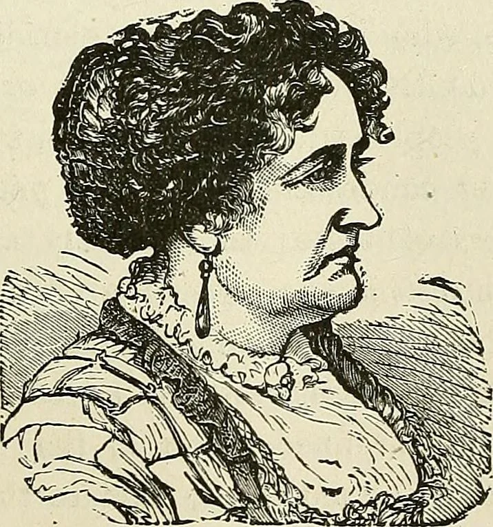 An illustration from Physiognomy illustrated; or, nature's revelations of character. A description of the mental, moral, and volitive dispositions of mankind, as manifested in the human form and countenance, 1887, leaf 424