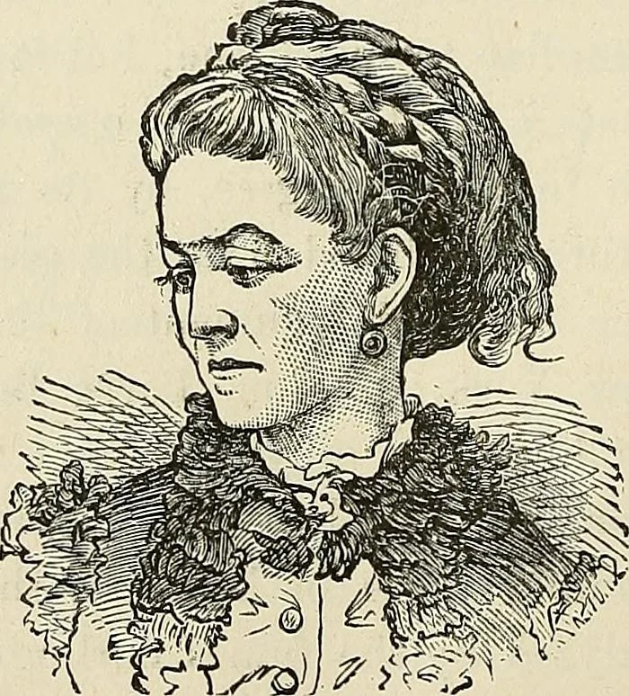 An illustration from Physiognomy illustrated; or, nature's revelations of character. A description of the mental, moral, and volitive dispositions of mankind, as manifested in the human form and countenance, 1887, leaf 437