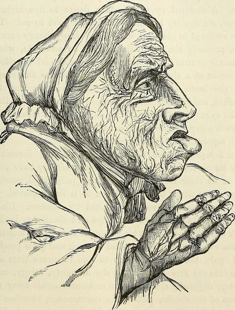 An illustration from Physiognomy illustrated; or, nature's revelations of character. A description of the mental, moral, and volitive dispositions of mankind, as manifested in the human form and countenance, 1887, leaf 446
