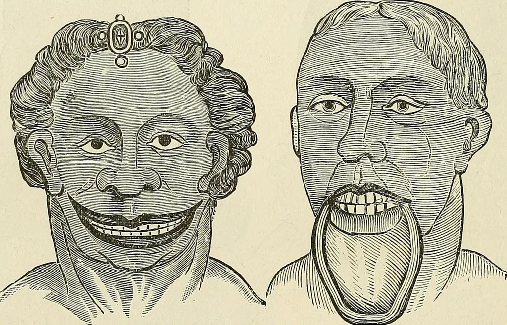 An illustration from Physiognomy illustrated; or, nature's revelations of character. A description of the mental, moral, and volitive dispositions of mankind, as manifested in the human form and countenance, 1887, leaf 545
