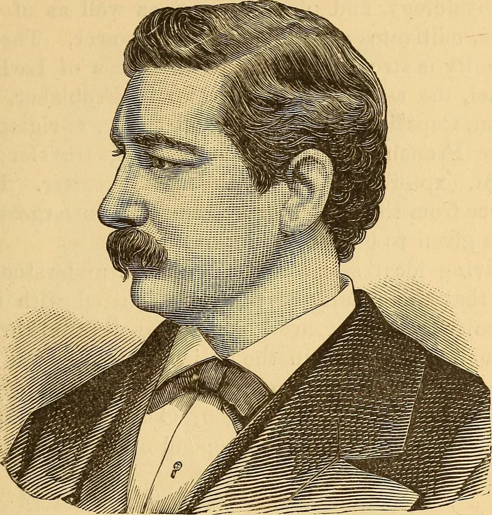 An illustration from Physiognomy. A practical and scientific treatise, 1881, leaf 122
