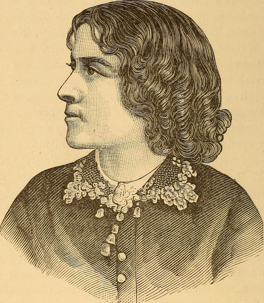 An illustration from Physiognomy. A practical and scientific treatise, 1881, leaf 71