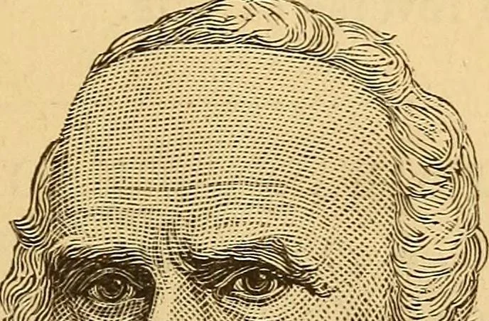 An illustration from Physiognomy. A practical and scientific treatise, 1881, leaf 94