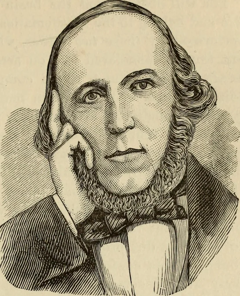 An illustration from Physiognomy : A practical and scientific treatise. Being a manual of instruction in the knowledge of the human physiognomy and organism, considered chemically, architecturally, and mathematically; embracing the discoveries of located traits, with their relative organs and signs of character, together with the three grand natural divisions of the human face, 1881, leaf 60