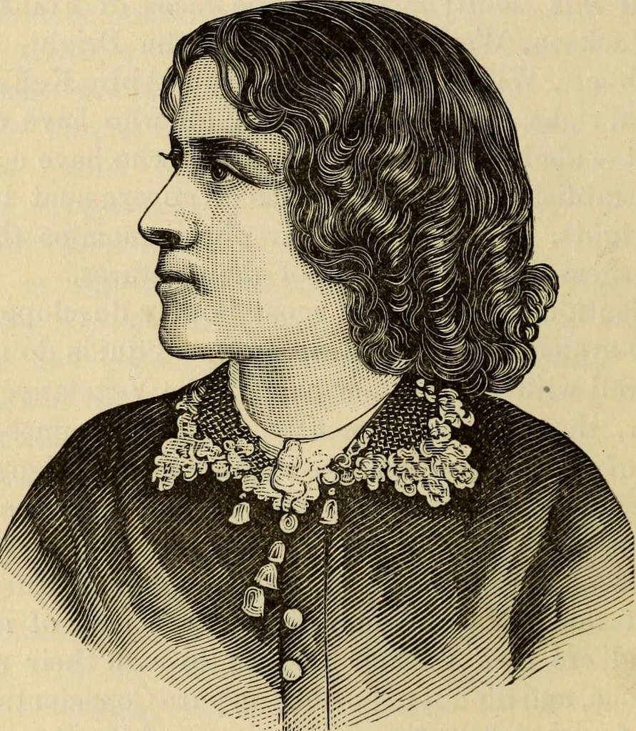 An illustration from Physiognomy : A practical and scientific treatise. Being a manual of instruction in the knowledge of the human physiognomy and organism, considered chemically, architecturally, and mathematically; embracing the discoveries of located traits, with their relative organs and signs of character, together with the three grand natural divisions of the human face, 1881, leaf 69