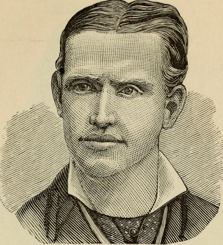 An illustration from Physiognomy : A practical and scientific treatise. Being a manual of instruction in the knowledge of the human physiognomy and organism, considered chemically, architecturally, and mathematically; embracing the discoveries of located traits, with their relative organs and signs of character, together with the three grand natural divisions of the human face, 1881, leaf 74