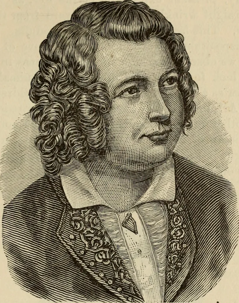 An illustration from Physiognomy : A practical and scientific treatise. Being a manual of instruction in the knowledge of the human physiognomy and organism, considered chemically, architecturally, and mathematically; embracing the discoveries of located traits, with their relative organs and signs of character, together with the three grand natural divisions of the human face, 1881, leaf 76