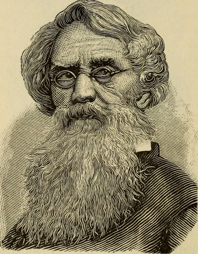 An illustration from Physiognomy : A practical and scientific treatise. Being a manual of instruction in the knowledge of the human physiognomy and organism, considered chemically, architecturally, and mathematically; embracing the discoveries of located traits, with their relative organs and signs of character, together with the three grand natural divisions of the human face, 1881, leaf 97