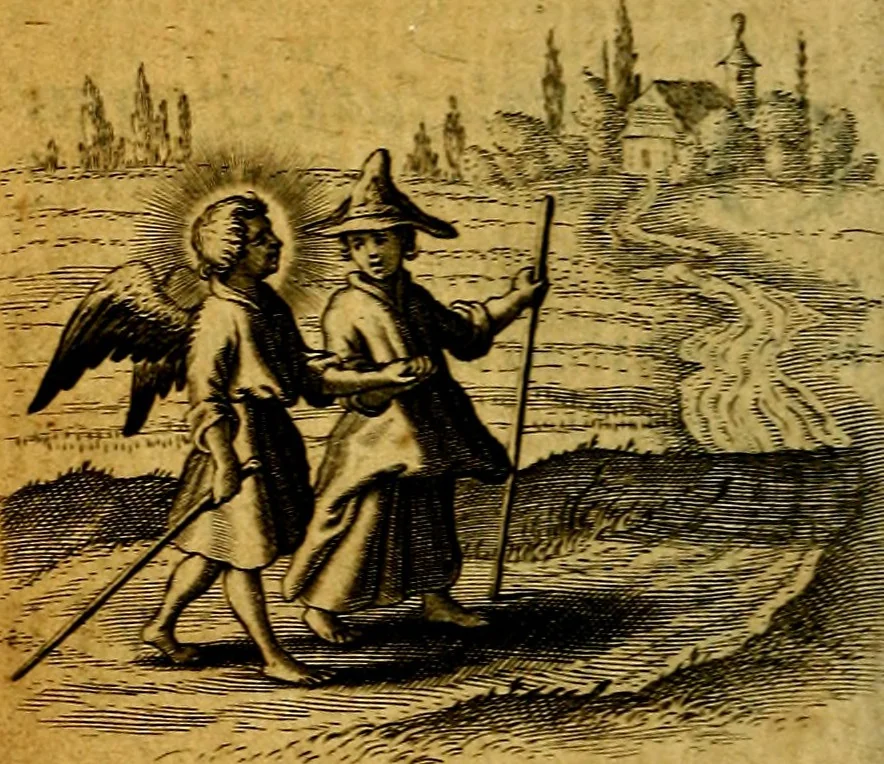 An illustration from Pia desideria authore Hermanno Hugone, 1628, leaf 111