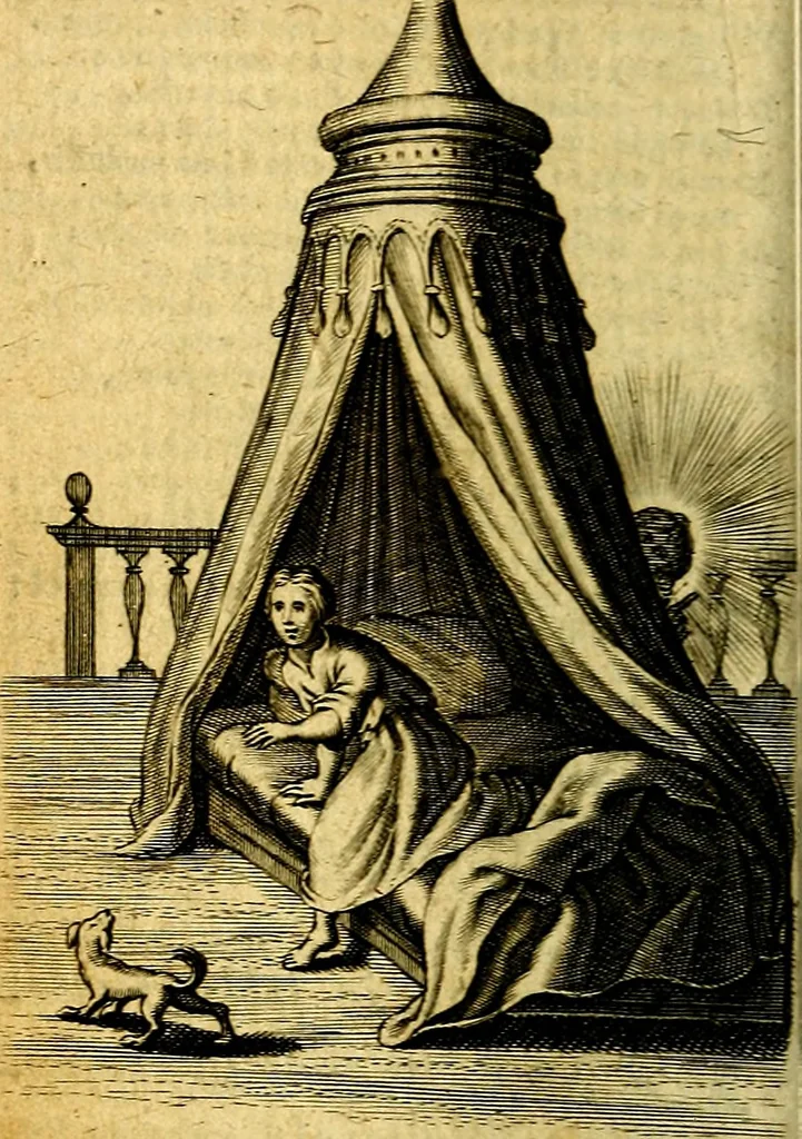 An illustration from Pia desideria authore Hermanno Hugone, 1628, leaf 127