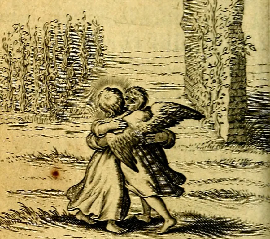 An illustration from Pia desideria authore Hermanno Hugone, 1628, leaf 131