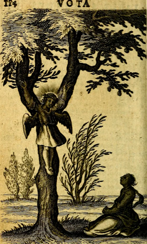 An illustration from Pia desideria authore Hermanno Hugone, 1628, leaf 139