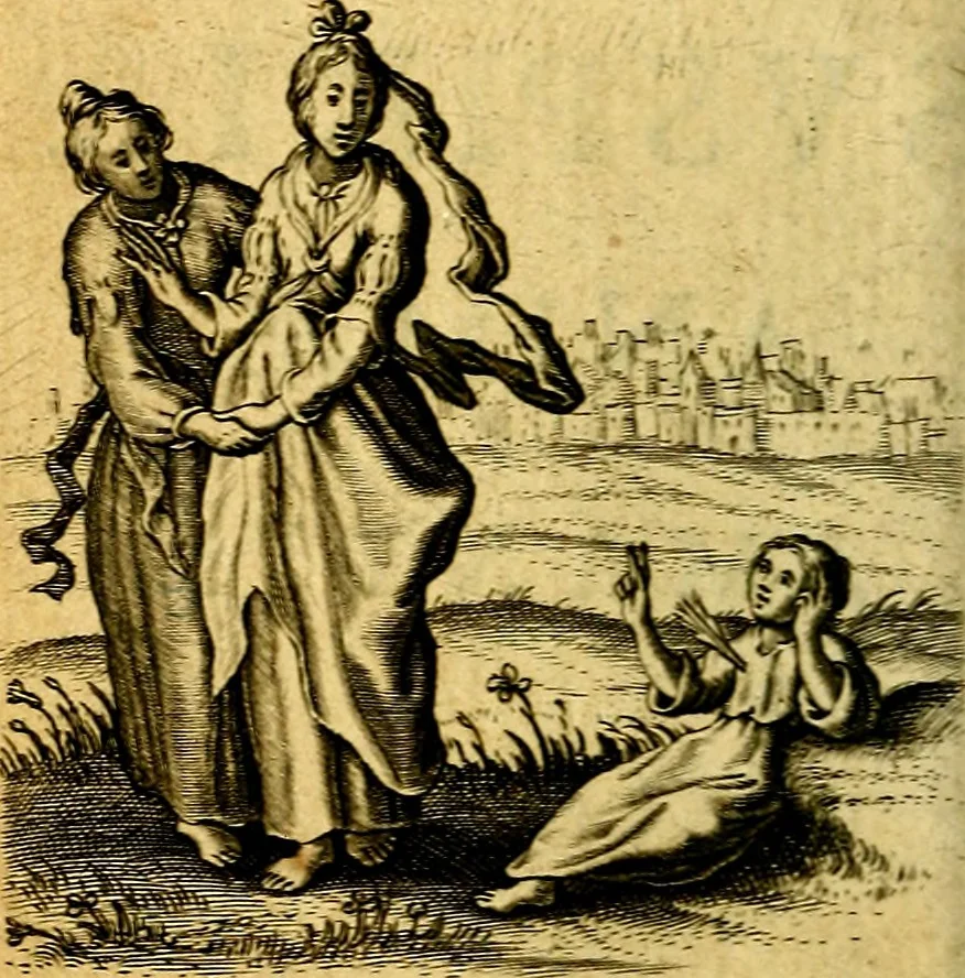 An illustration from Pia desideria authore Hermanno Hugone, 1628, leaf 149