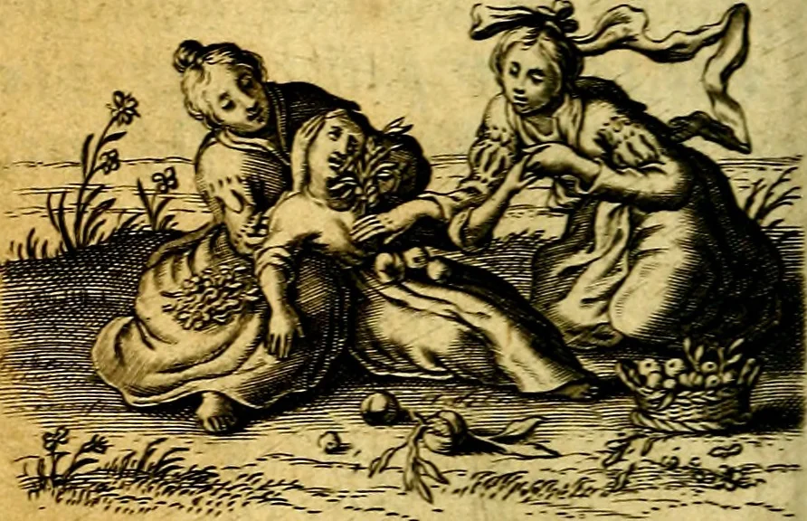 An illustration from Pia desideria authore Hermanno Hugone, 1628, leaf 153