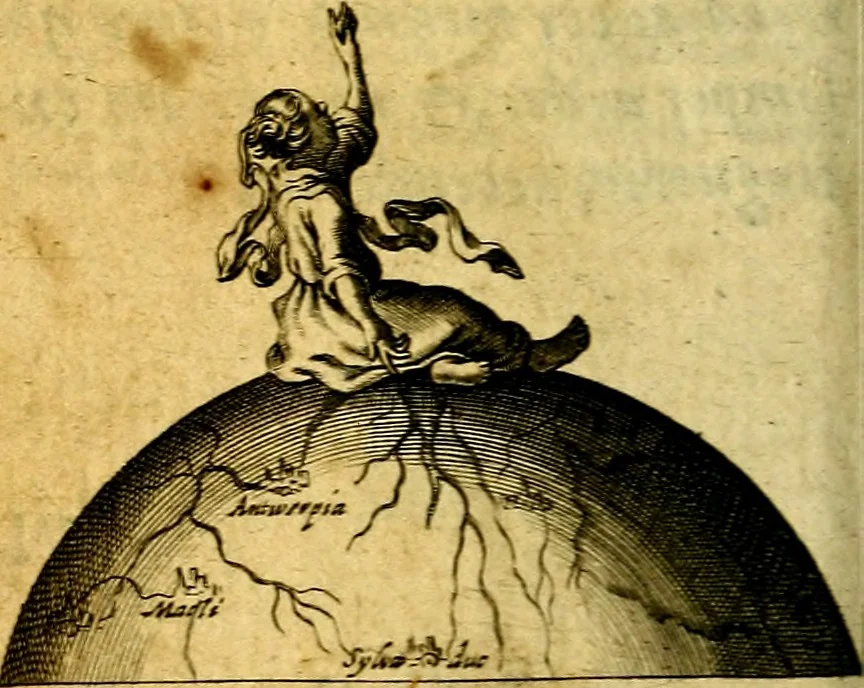 An illustration from Pia desideria authore Hermanno Hugone, 1628, leaf 169