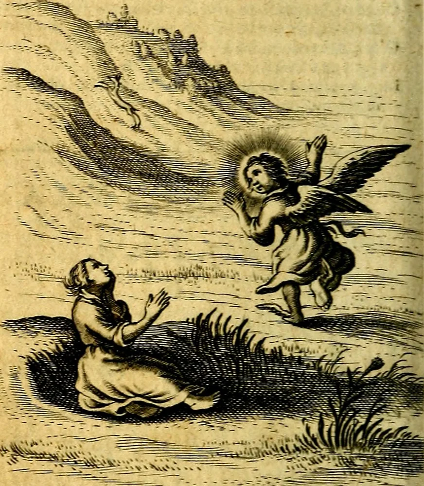 An illustration from Pia desideria authore Hermanno Hugone, 1628, leaf 205