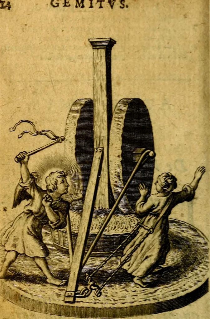 An illustration from Pia desideria authore Hermanno Hugone, 1628, leaf 37