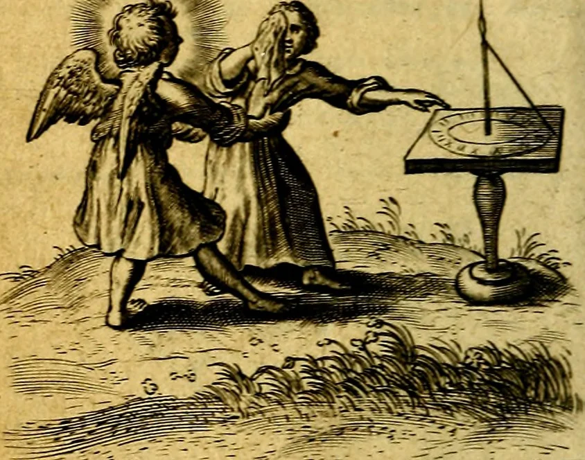 An illustration from Pia desideria authore Hermanno Hugone, 1628, leaf 73