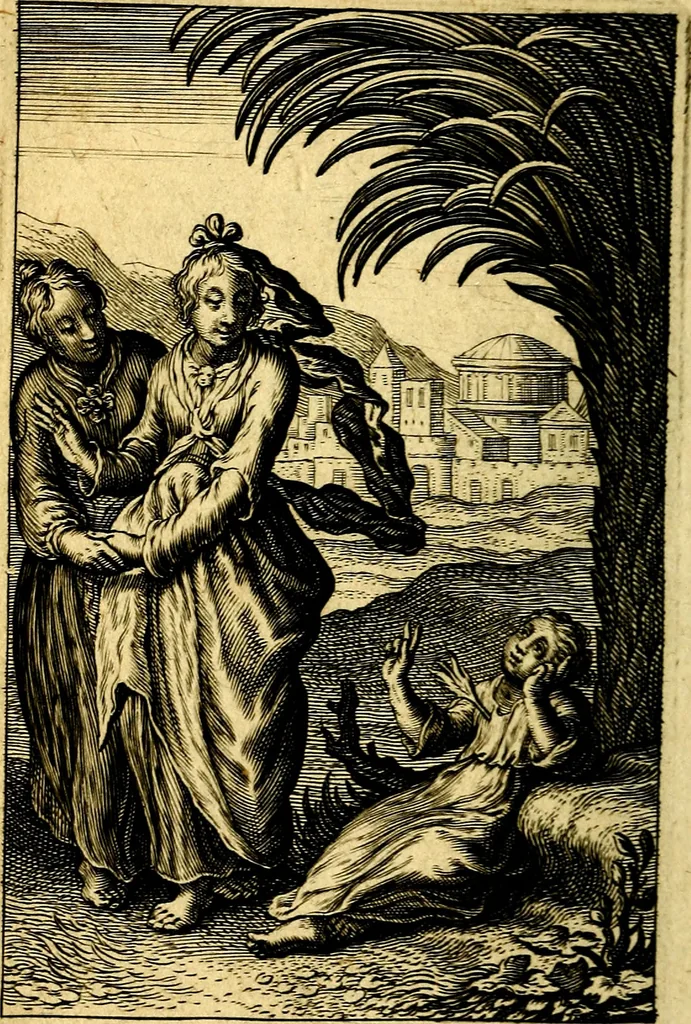 An illustration from Pia desideria : emblematis elegiis & affectibus SS. Patrvm illustrata, 1624, leaf 363