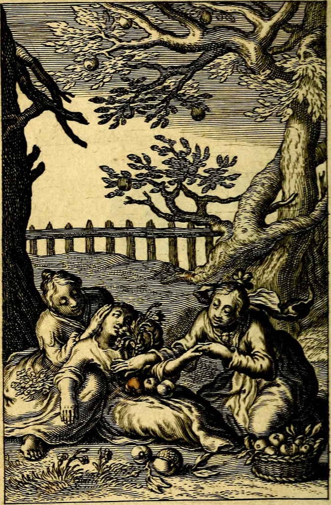 An illustration from Pia desideria : emblematis elegiis & affectibus SS. Patrvm illustrata, 1624, leaf 373