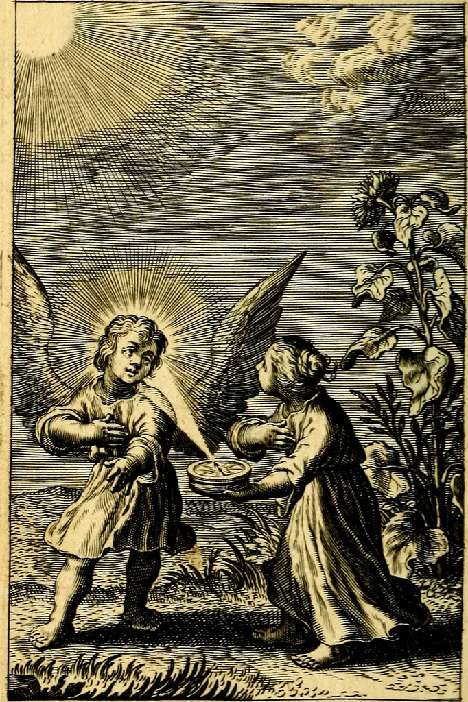 An illustration from Pia desideria : emblematis elegiis & affectibus SS. Patrvm illustrata, 1624, leaf 397