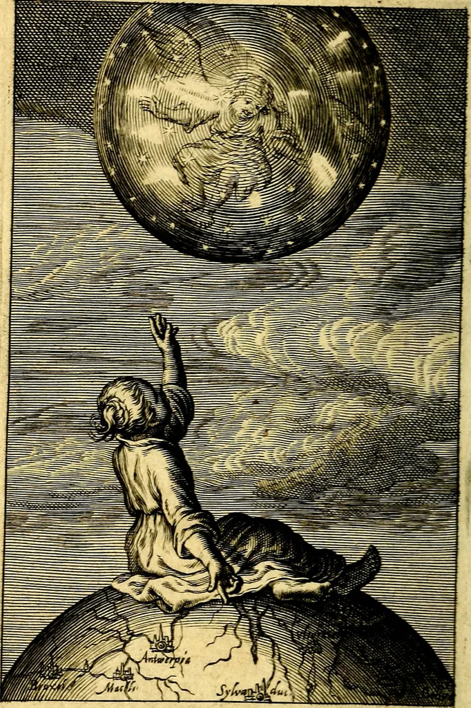 An illustration from Pia desideria : emblematis elegiis & affectibus SS. Patrvm illustrata, 1624, leaf 417