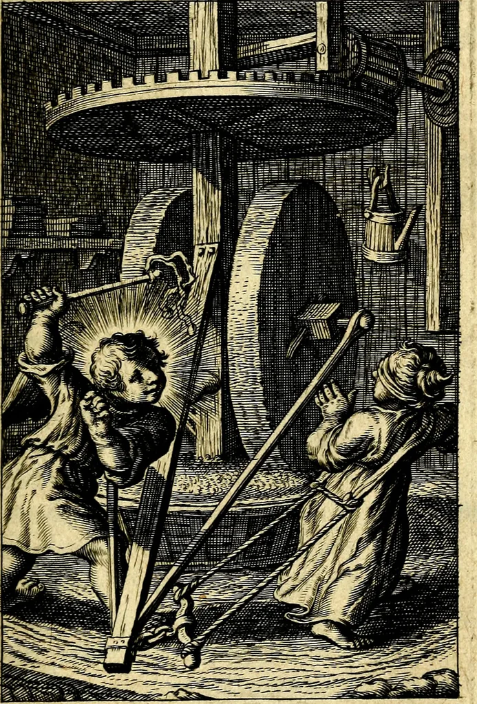 An illustration from Pia desideria : emblematis elegiis & affectibus SS. Patrvm illustrata, 1624, leaf 70