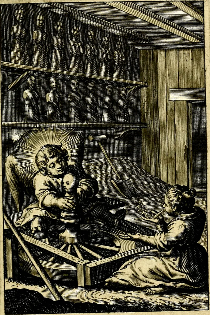 An illustration from Pia desideria : emblematis elegiis & affectibus SS. Patrvm illustrata, 1624, leaf 80