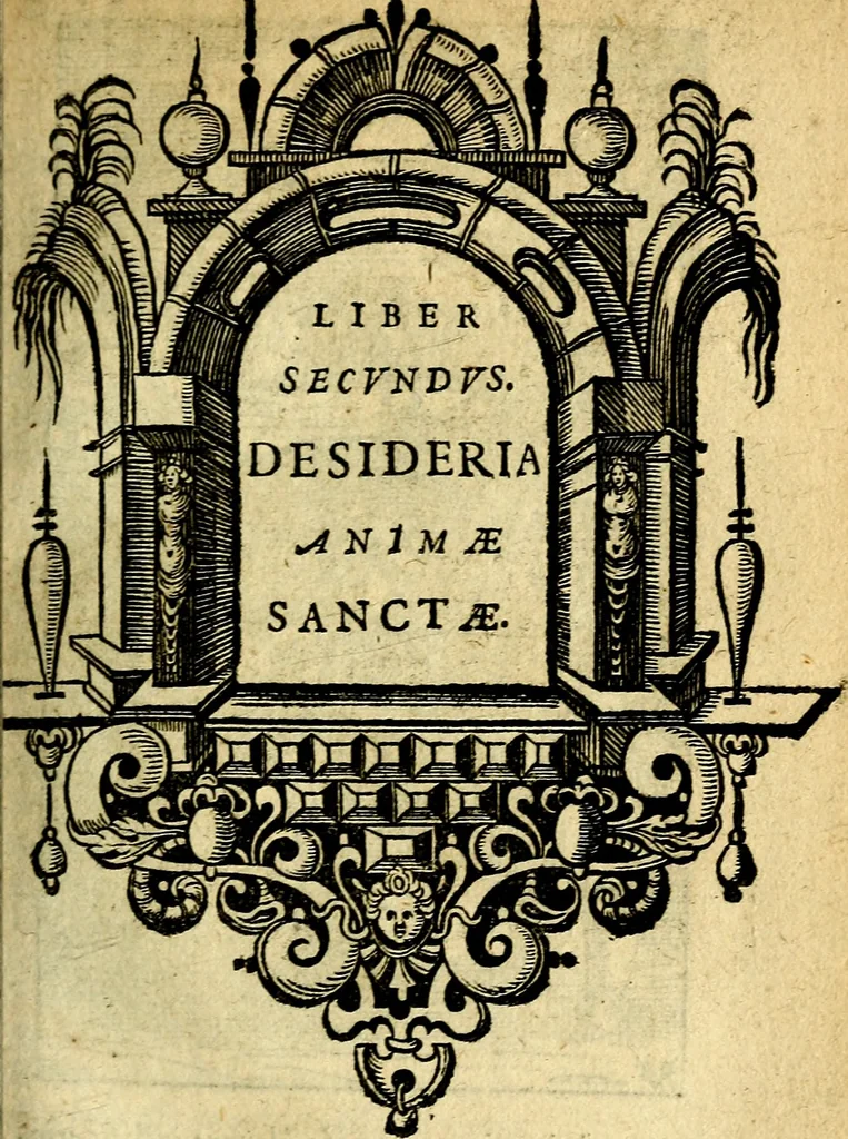 An illustration from Pia desideria; emblematis, elegiis & affectibus SS. Patrum illustrata, 1628, leaf 170
