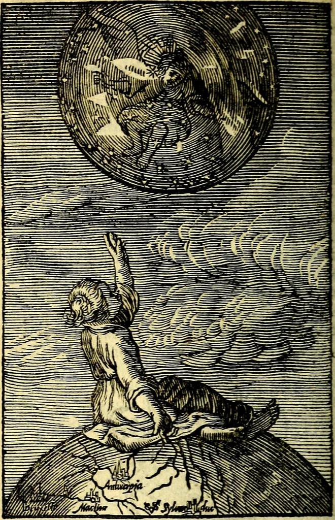 An illustration from Pia desideria; emblematis, elegiis & affectibus SS. Patrum illustrata, 1628, leaf 369