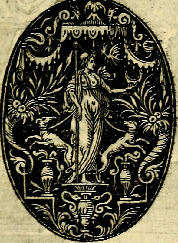 An illustration from Pia desideria; emblematis, elegiis & affectibus SS. Patrum illustrata, 1628, leaf 46