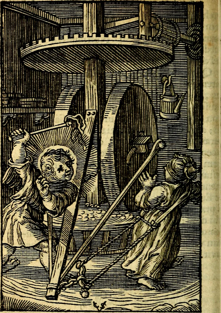 An illustration from Pia desideria; emblematis, elegiis & affectibus SS. Patrum illustrata, 1628, leaf 59