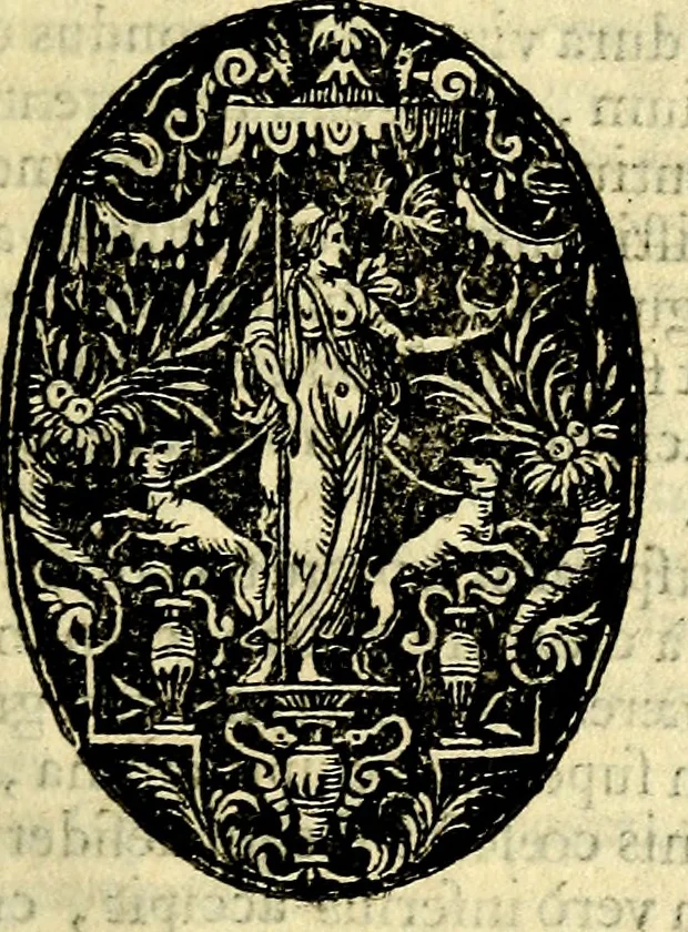 An illustration from Pia desideria; emblematis, elegiis & affectibus SS. Patrum illustrata, 1628, leaf 96