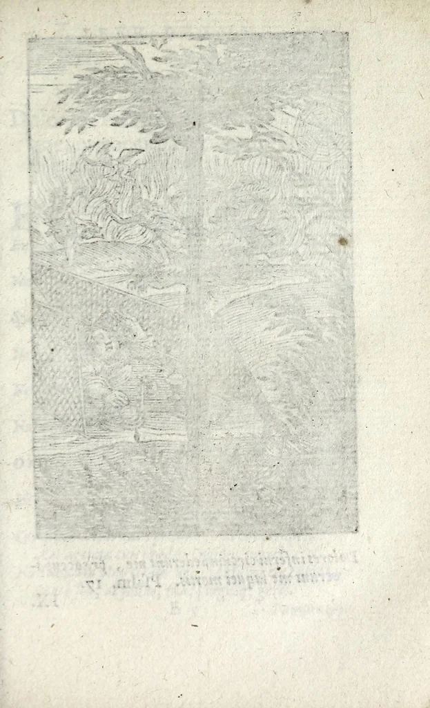 An illustration from Pia desideria : emblematis, elegiis & affectibus SS. Patrum illustrata, 1628, leaf 111
