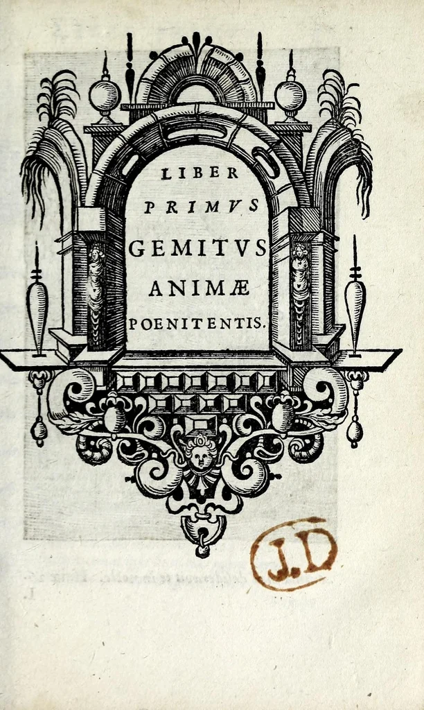 An illustration from Pia desideria : emblematis, elegiis & affectibus SS. Patrum illustrata, 1628, leaf 37