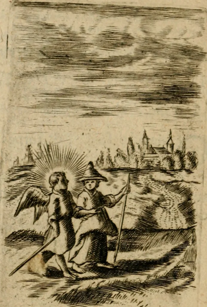 An illustration from Pia desideria, 1670, leaf 111