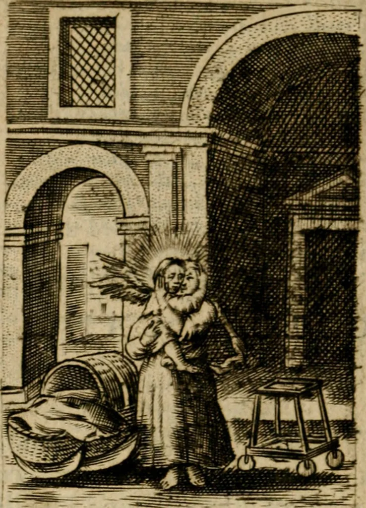 An illustration from Pia desideria, 1670, leaf 119