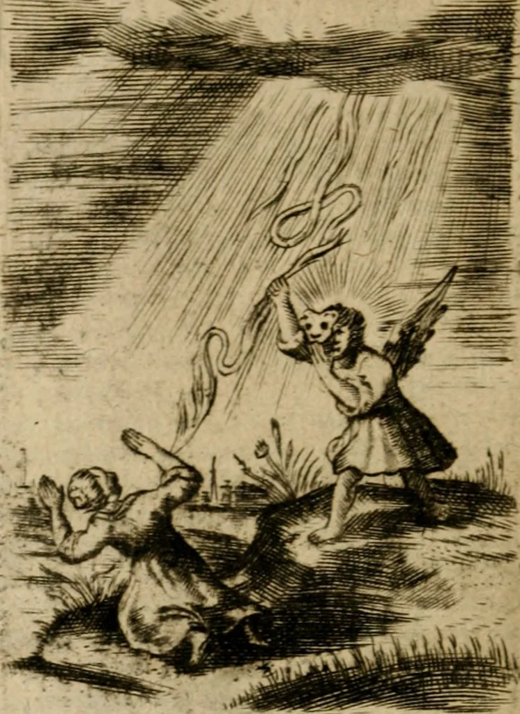 An illustration from Pia desideria, 1670, leaf 123