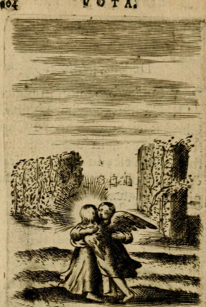 An illustration from Pia desideria, 1670, leaf 131