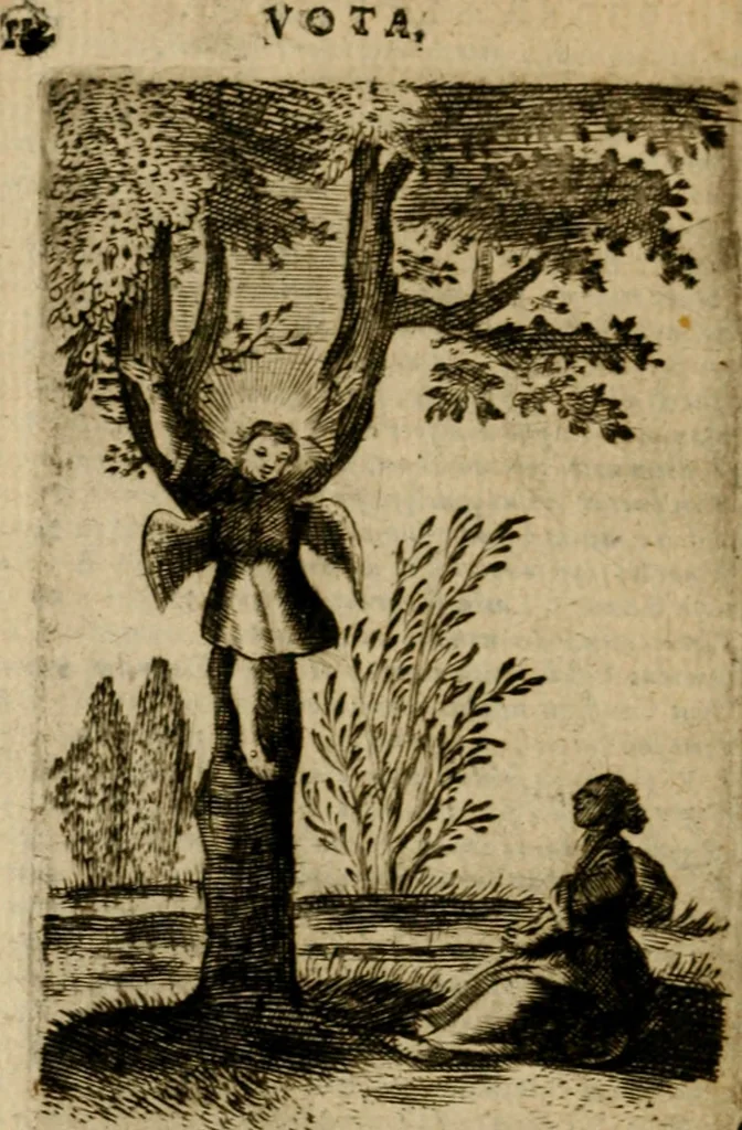 An illustration from Pia desideria, 1670, leaf 139