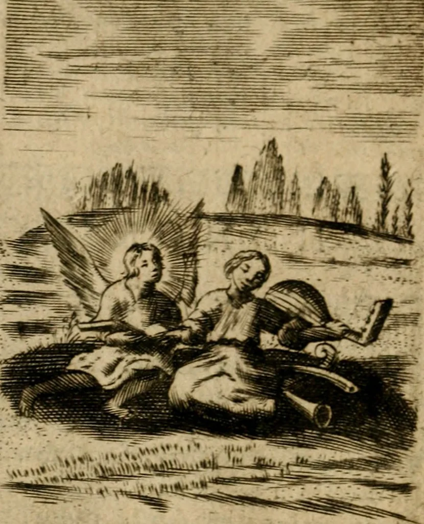 An illustration from Pia desideria, 1670, leaf 143