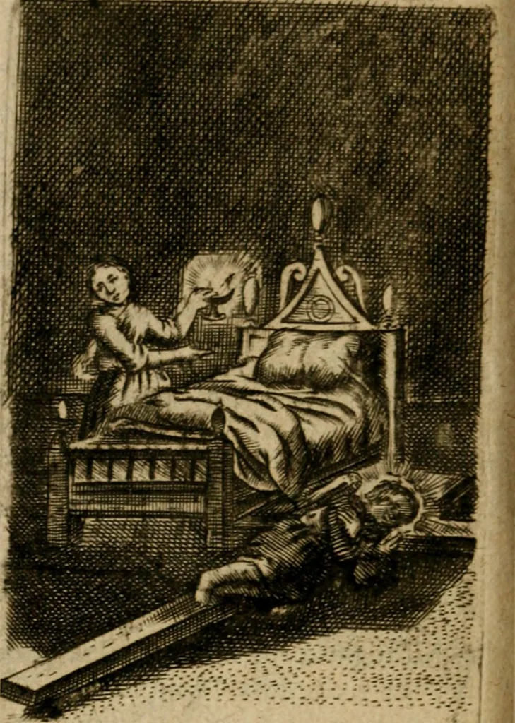 An illustration from Pia desideria, 1670, leaf 147