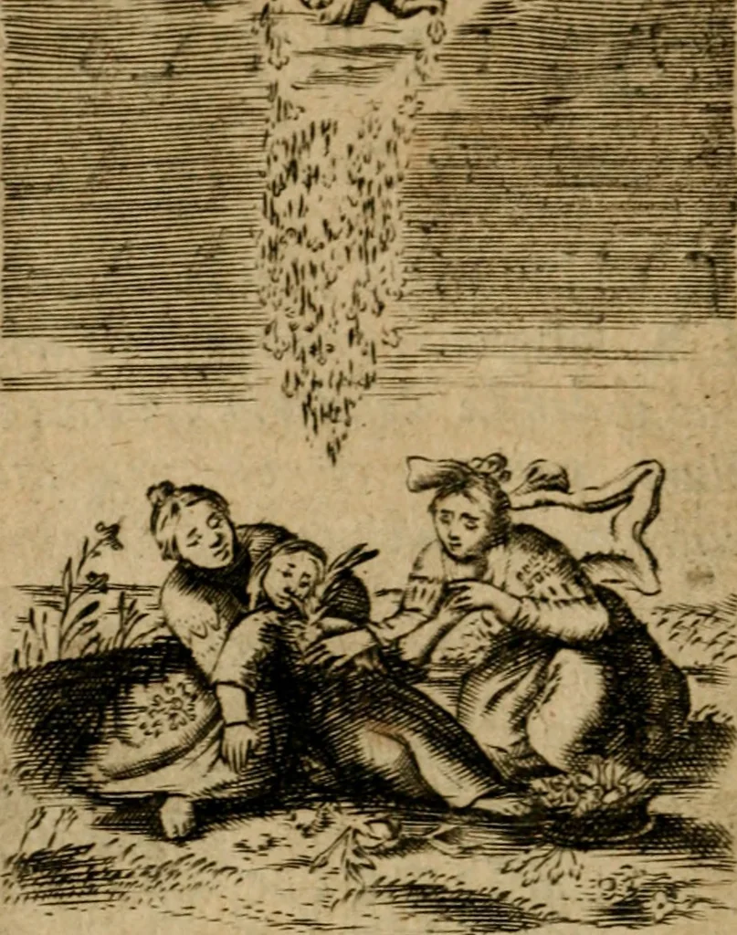 An illustration from Pia desideria, 1670, leaf 153