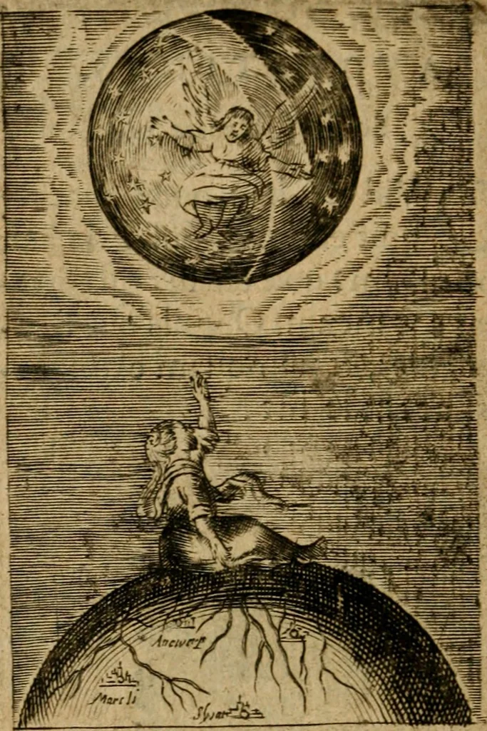 An illustration from Pia desideria, 1670, leaf 169