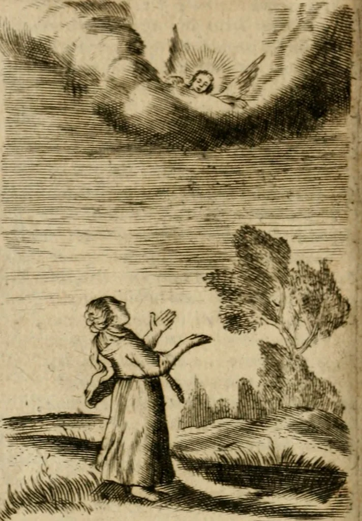 An illustration from Pia desideria, 1670, leaf 193