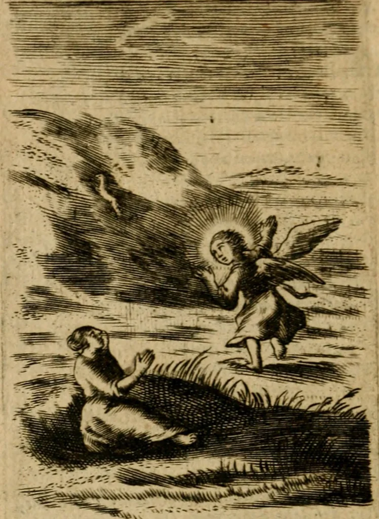 An illustration from Pia desideria, 1670, leaf 205
