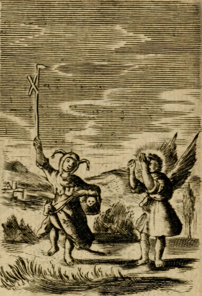 An illustration from Pia desideria, 1670, leaf 31