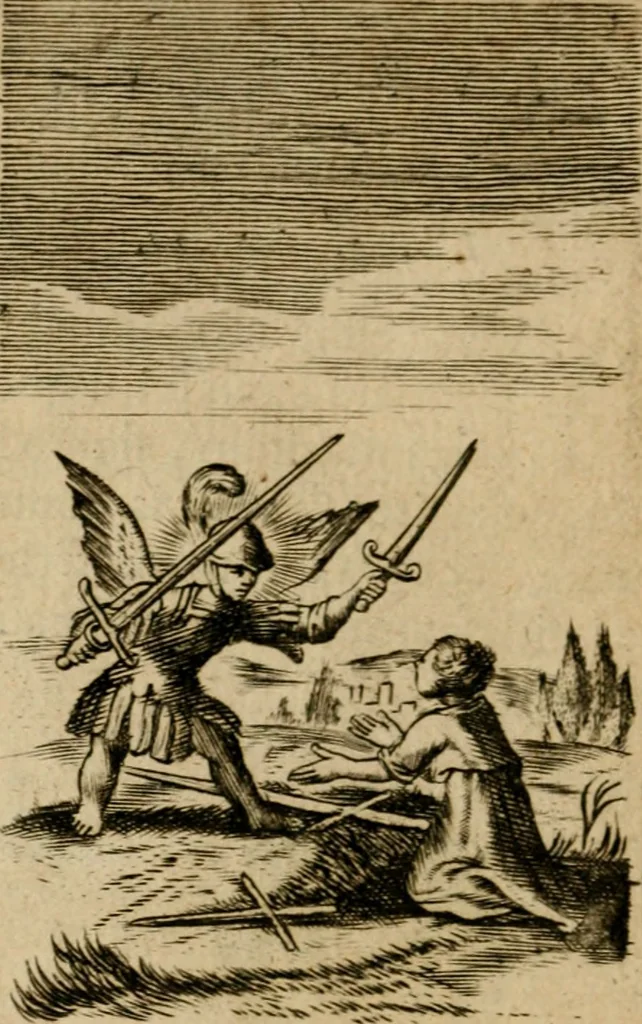 An illustration from Pia desideria, 1670, leaf 47