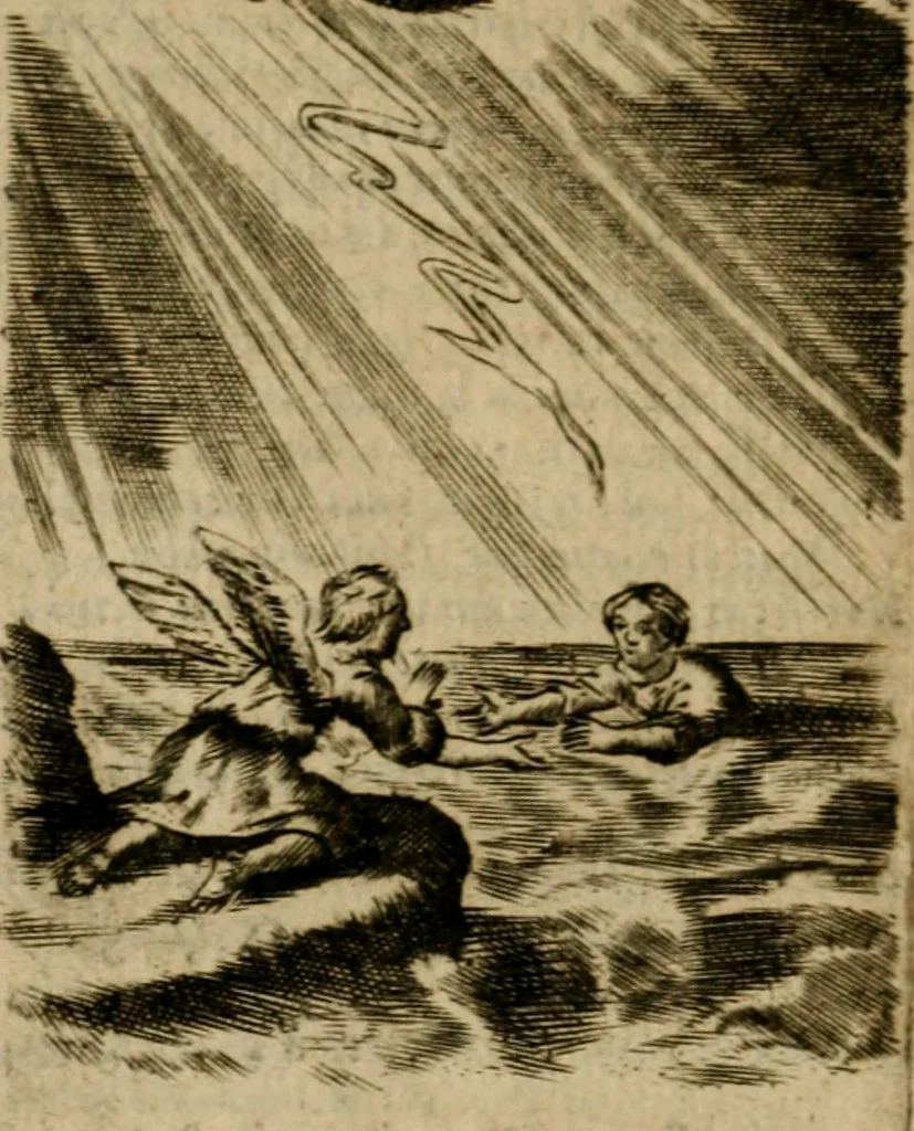 An illustration from Pia desideria, 1670, leaf 67