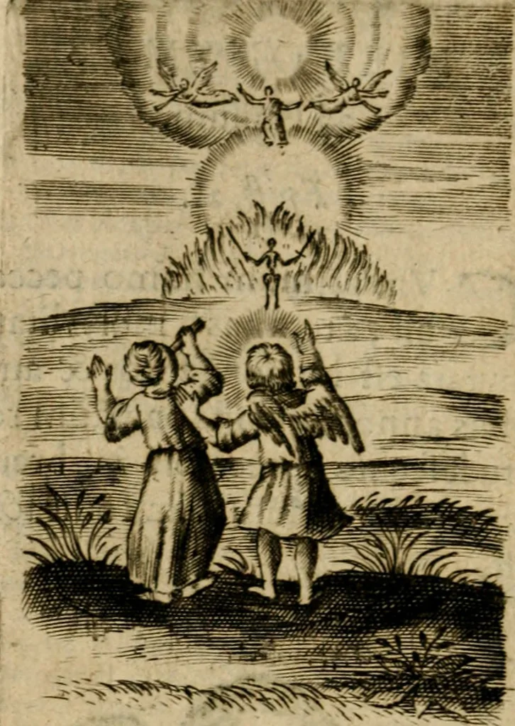 An illustration from Pia desideria, 1670, leaf 79